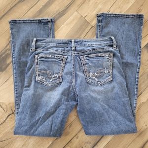 Silver jeans Elise bootcut 31x35